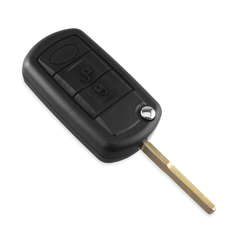 KEYYOU складной пульт дистанционного управления 3 кнопки флип Автомобильный ключ оболочка Брелок чехол для LAND ROVER Range Rover Sport LR3 Дискавери Замена