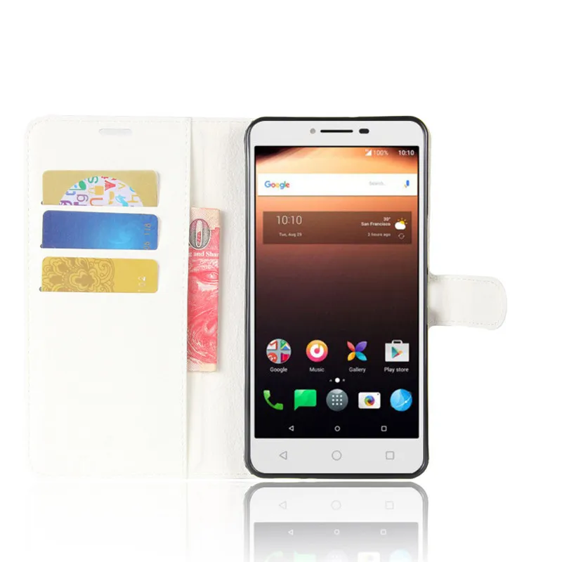 Alcatel A3 XL Case 6.0 Inch Alcatel A3 XL Cover Flip Luxury PU Leather Wallet Silicone Case For Alcatel A3 XL A3XL Phone Case (4)