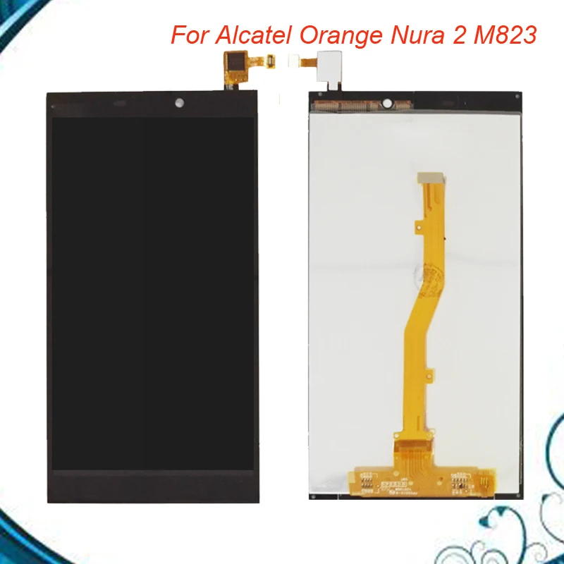 

High Quality LCD Display+Touch For Alcatel Orange Nura2 M823 lcd screen Assembly Without Frame Fast Shipping