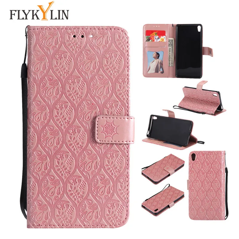 

Leather Case on For Sony Xperia E5 Cases For Coque Sony E5 F3311 F3313 Case Cover 3D Flip wallet With Card Holder Stand Capa
