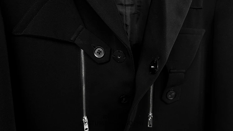 S ~ 5XL настраиваемый большой код новая мужская одежда GD волос стилист оригинальный