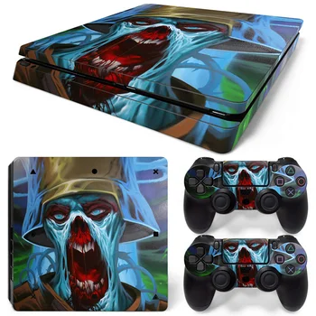 

free drop shipping Skin For Playstation 4 Slim Vinyl Skin For PS4 Slim Skin--Best price #TN-P4S Slim-0138