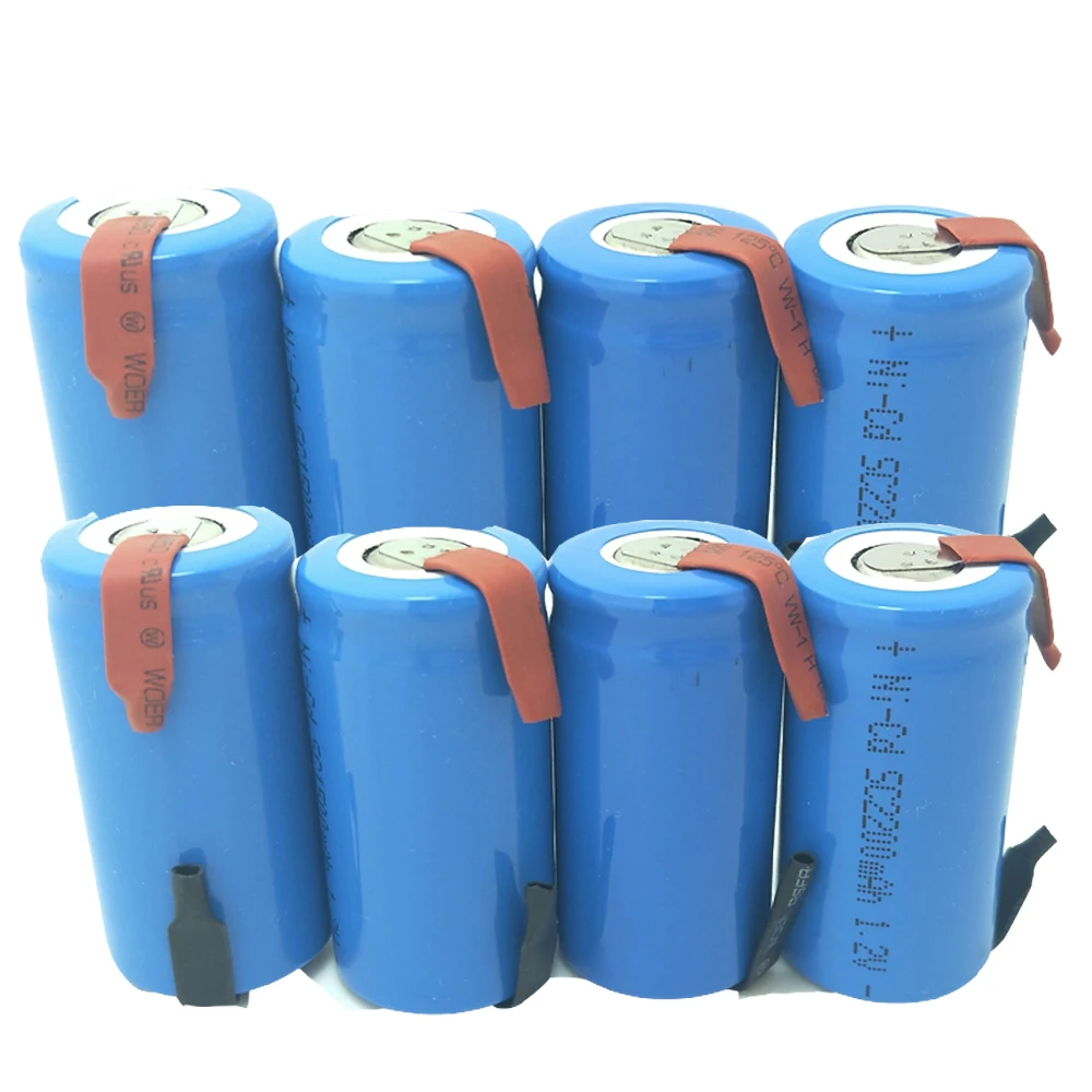 10 шт. аккумуляторные батарейки 1 2 в мАч|battery 1.2v|rechargeable batteryrechargeable battery 1.2v sc |