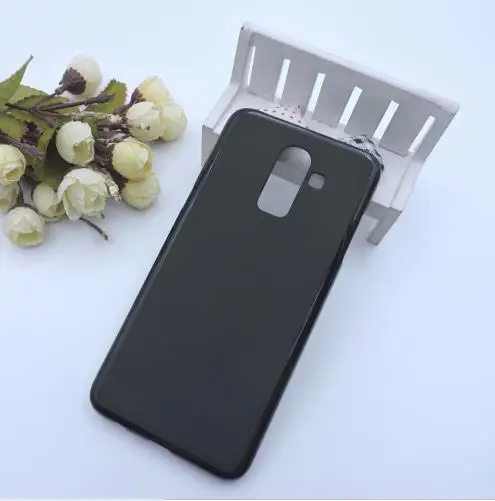 Чехол для samsung GALAXY J8 2018 Мягкие TPU Crystal Clear ультра тонкий прозрачный защитный Пудинг