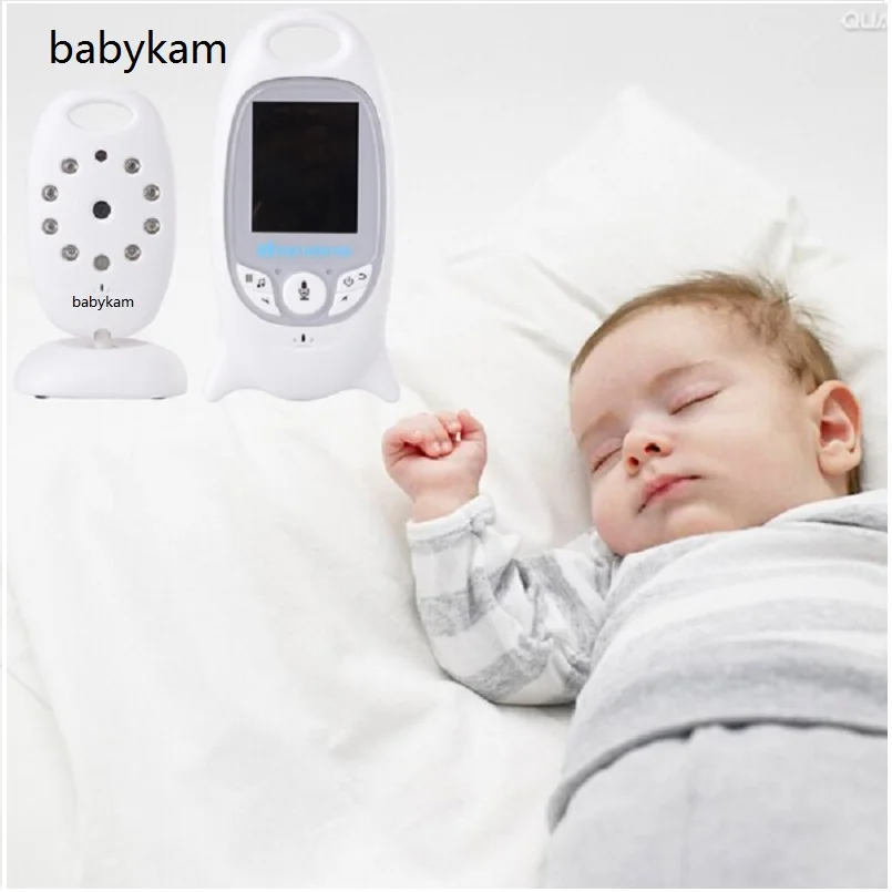 

Babykam fetal doppler nanny monitor 2.0 inch LCD IR Night vision Lullabies 2 way talk Temperature monitor wireless baby monitor