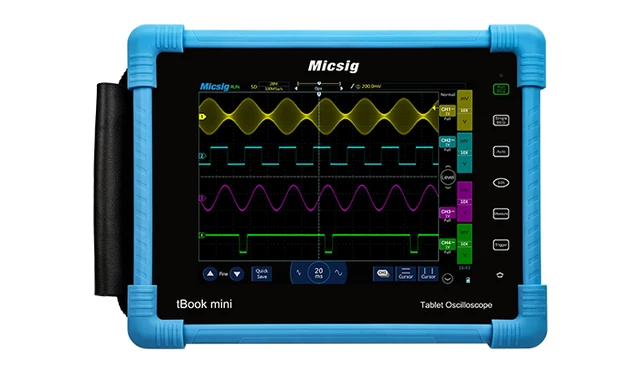 Cheap Tablet Oscilloscope TO1104 100MHz 4CH 1GSa Storage Touchscreen New