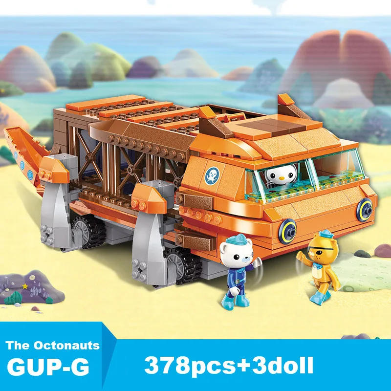 8 Sets Creator Octopus Octonauts Gup Base Pod Ship Submarine Cartoon Building Blocks Models Kids Toy Compatible Kids Gifts Blocks Aliexpress