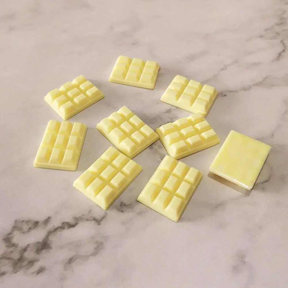 10pcs 23*16mm 믹스 초콜릿 폴리머 점액 상자 어린이를위한 장난감 모델링 클레이 DIY 키트 액세서리 어린이 Plasticine