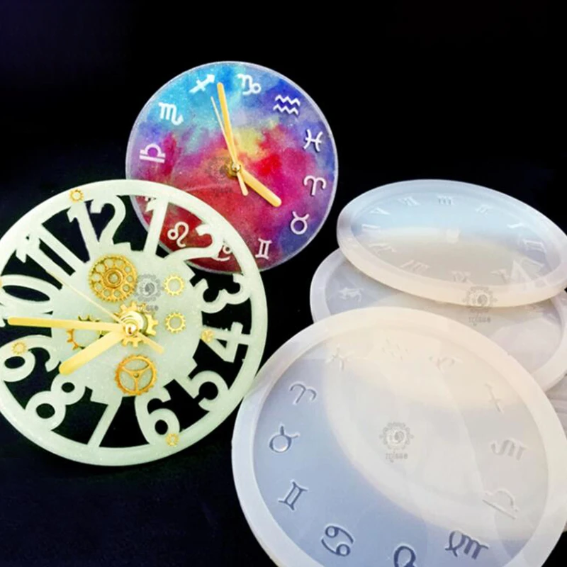 

Silicone Mold Clock Resin Silicone Mould handmade DIY Jewelry Making epoxy resin molds