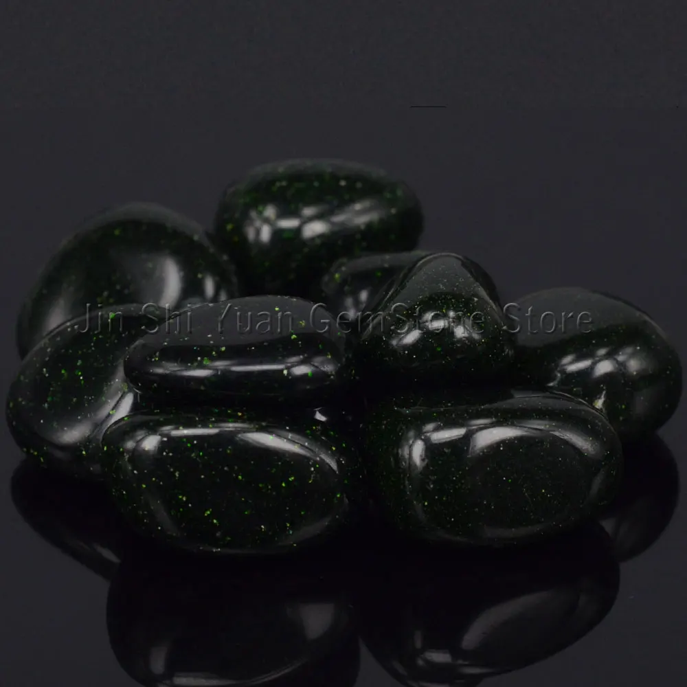 Polished Freefrom Tumbled Natural Green Kambaba Jasper Stone For Healing Wicca