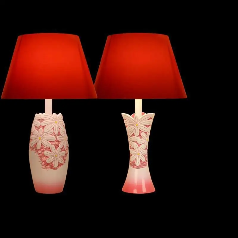 Version H Para Quarto Cabeceira Свадебный Хрустальный Настольный светильник Chevet Chambre Abajour Lampara Luminaria De Mesa - Цвет абажура: Version H