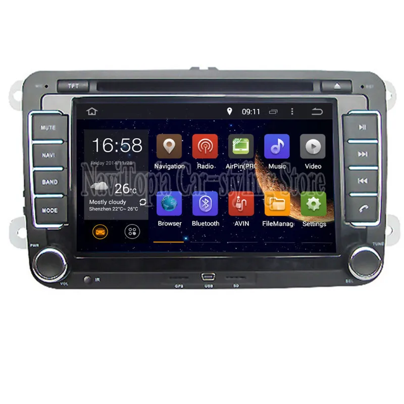 

Ectwodvd 4G/2G Android 8.0/7.1 Car GPS for VW PASSAT Variant/CC/TSI/for VW TOURAN for VW GOLF V/VI/ for GOLF VARIANT DVD
