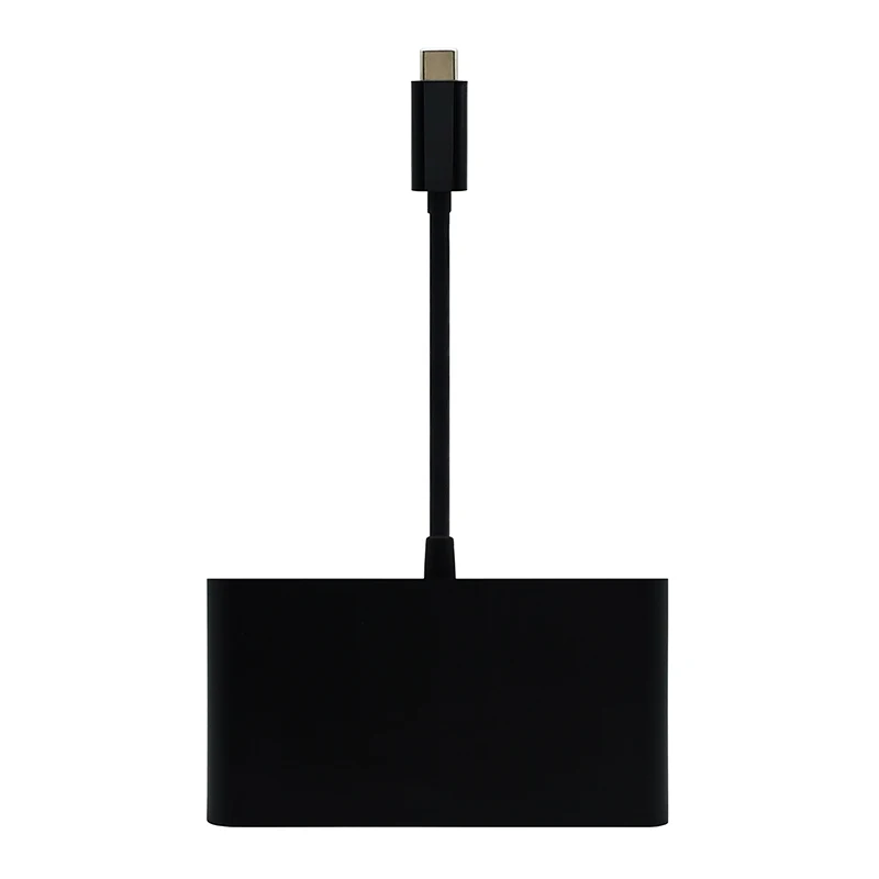 USB C Type C to VGA Gigabit Ethernet LAN RJ45 USB-C AUX Adapter USB 3.1 Type-C Converter Cable for Macbook Chromebook Pixel (7)