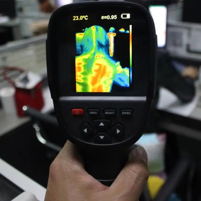 Высокое HT-18 Тепловая Imagem камера Flir Imager IR термометр автомобиля диагностические инструменты сканирования LG66