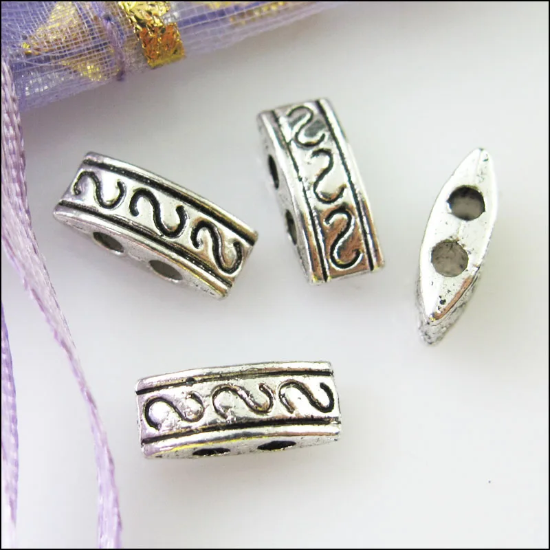 50 шт. бусины с двумя отверстиями|beads charms|2 holespacer beads |