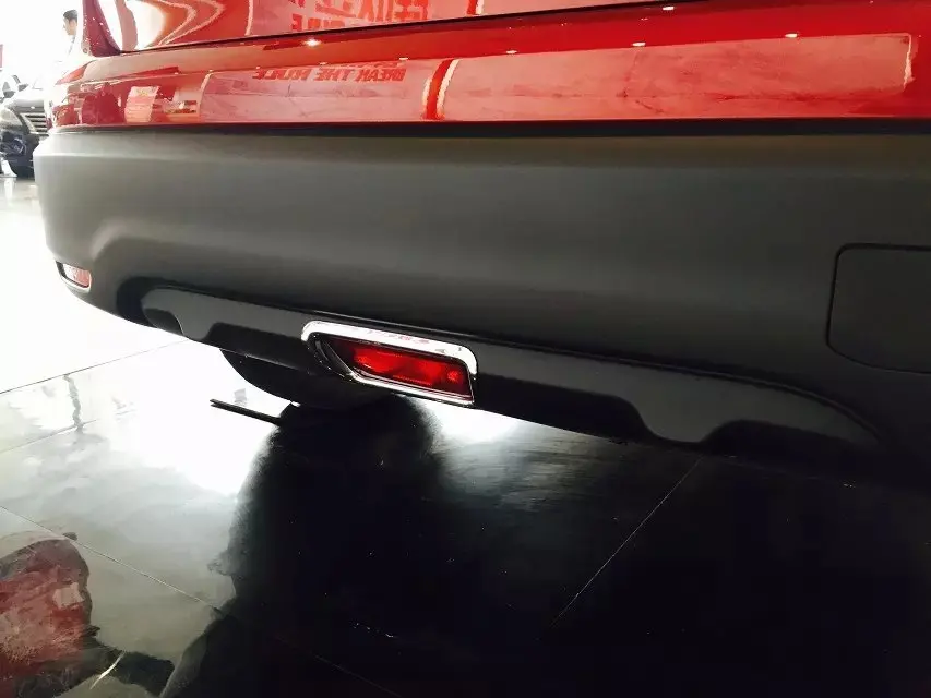 ABS Хромированная задняя противотуманная фара стоп-сигнал Крышка Накладка для Nissan Qashqai автомобильные аксессуары