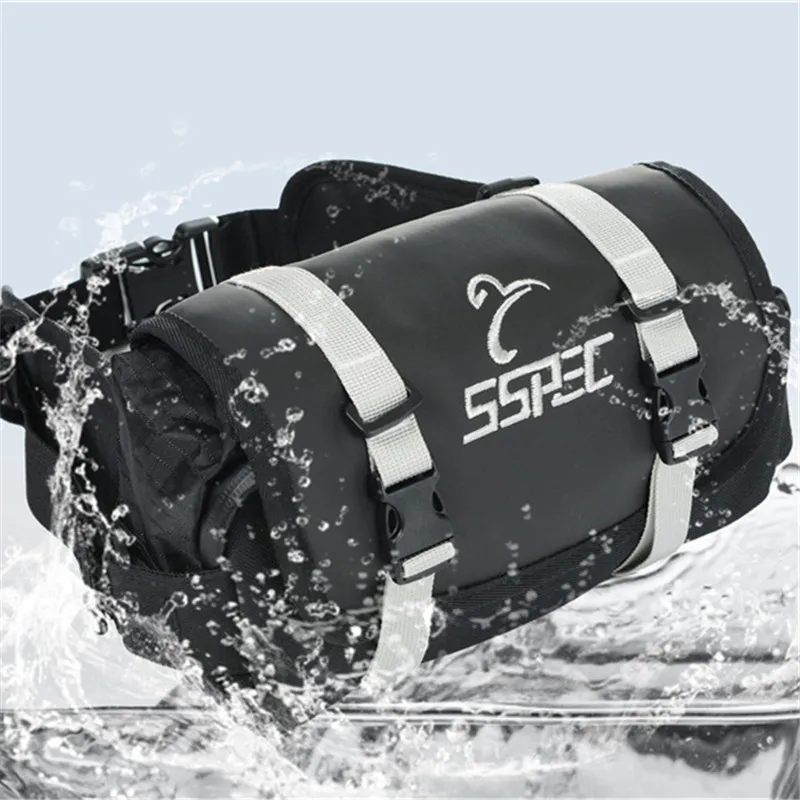 

Brand New Waterproof Motorcycle Waist Bag Top Case Backpack Pack Drop Leg Bag Motorbike Waistpack Black Running Messenger Bags