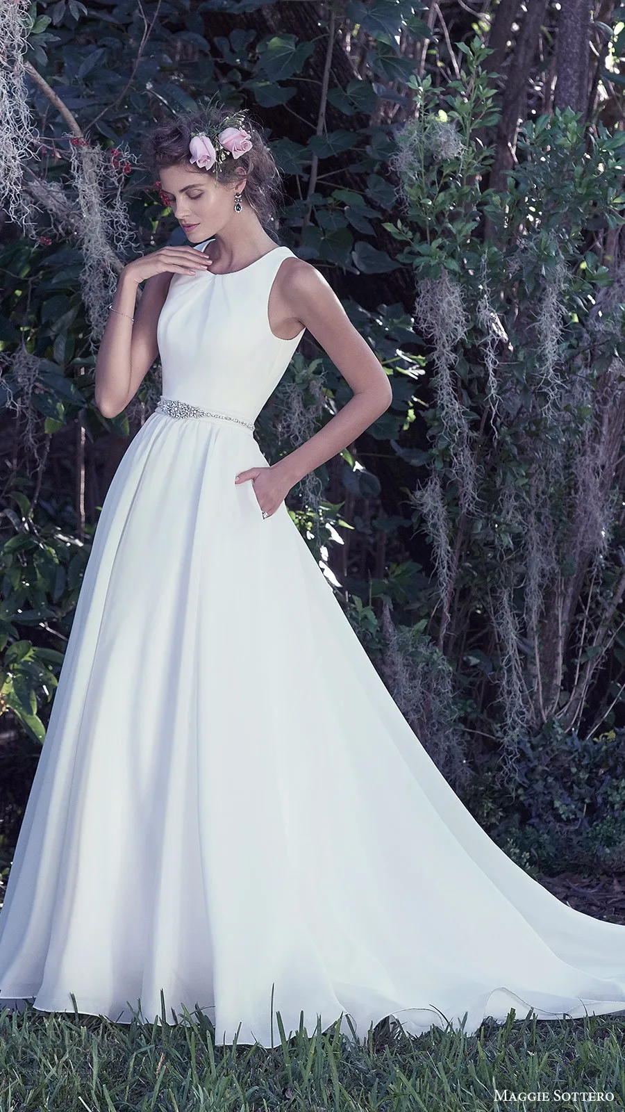 maggie-sottero-bridal-fall-2016-sleeveless-jewel-neck-aline-wedding-dress-anita-mv-pockets