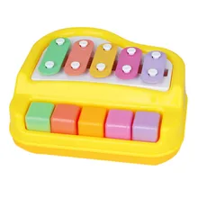 Музыкальные инструменты ручной стук пианино пятитонное пианино раннее образование малыш Подарочная музыкальная игрушка интерактивная игрушка для детей D300111