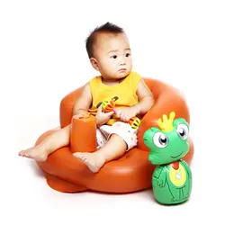 Безопасность окружающей среды детские надувные стул Портативный дети диван Многофункциональный младенцев исследование стул золотой