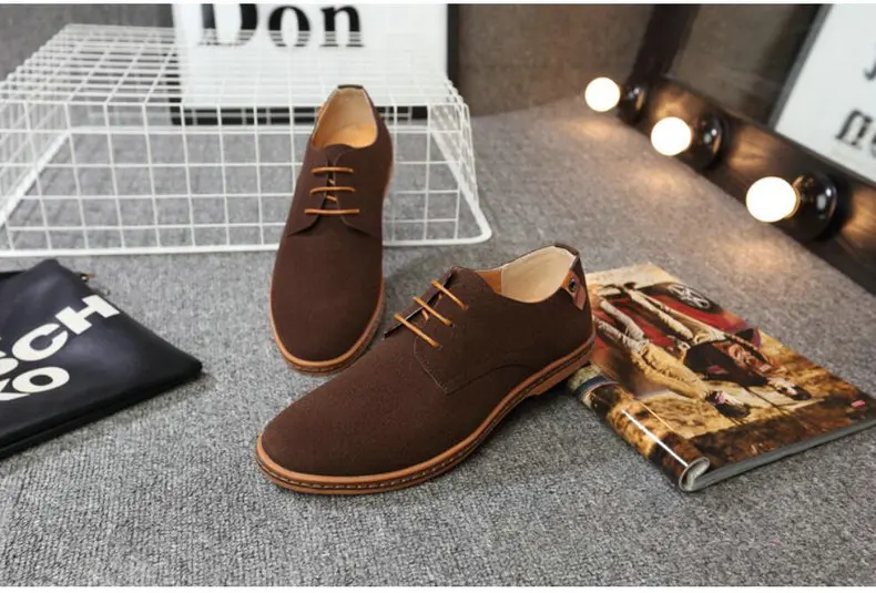 Men's Casual Shoe moccasins mens breathable men casual shoes size 48 oxford shoes for men 2018 oxfords sizes 45 46 47 48 (6)
