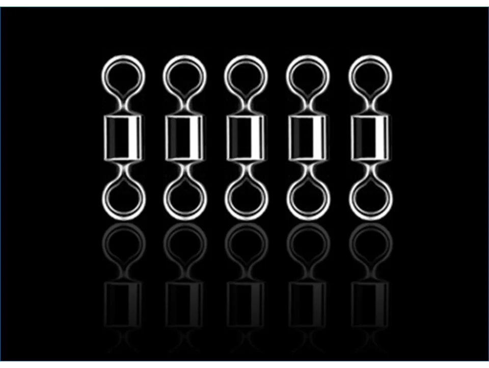 GLUREE-50PcsLot-Stainless-Steel-8-Word-Loop-Ball-Bearing-Swivel-Solid-Rings-Fishing-Connector-Accessories-Fishing-Tools_03