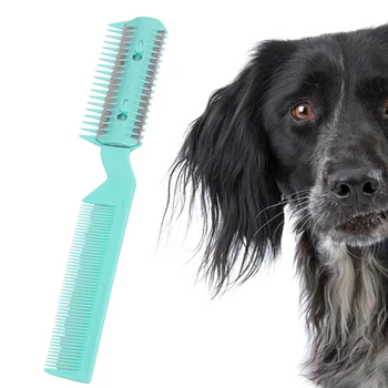 

New Pet Hair Trimmer Grooming Tool with Comb and 2 Razor for Pet Dog Cat Hair Cutting Dog Hair Trimmer