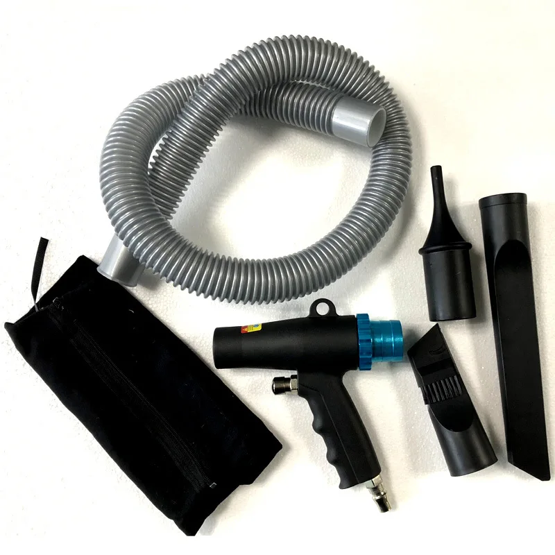 

Free shipping New 2 In 1 Gun Kit Dual Function Air Vacuum Blow Gun Pneumatic Vacuum Cleaner Kit Blow Suction Gun Kit Tools