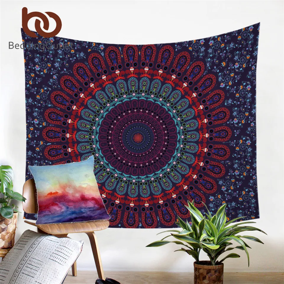 

BeddingOutlet Boho Tapestry Love Stretches Printed Hanging Wall Tapestries Home Decor 140x210cm 1Pc Factory Direct