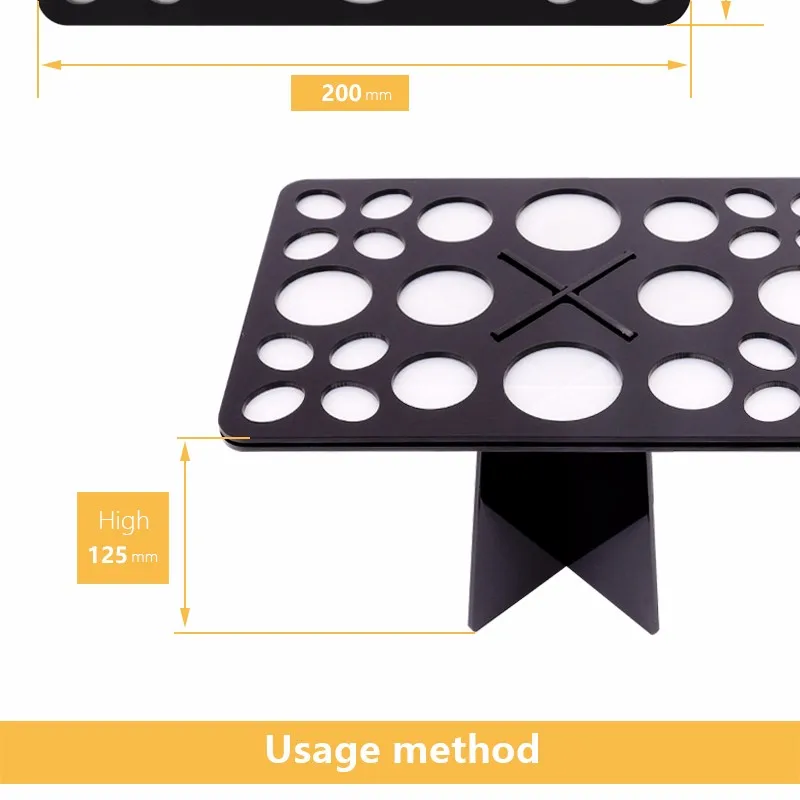 DUcare кисти для макияжа 2 в 1 сушилка-подставка для сухих кистей аксессуары для кистей в сторону инструменты для подвешивания кистей для макияжа