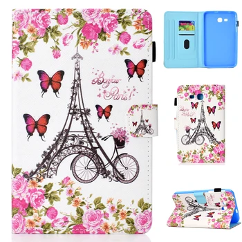 

Stand Case for Samsung Galaxy Tab 3 Lite 7" T110 T111 Tab E 7.0 inch T113 T116 SM-110 SM-T113 Tablet Shell Funda Skin Cover