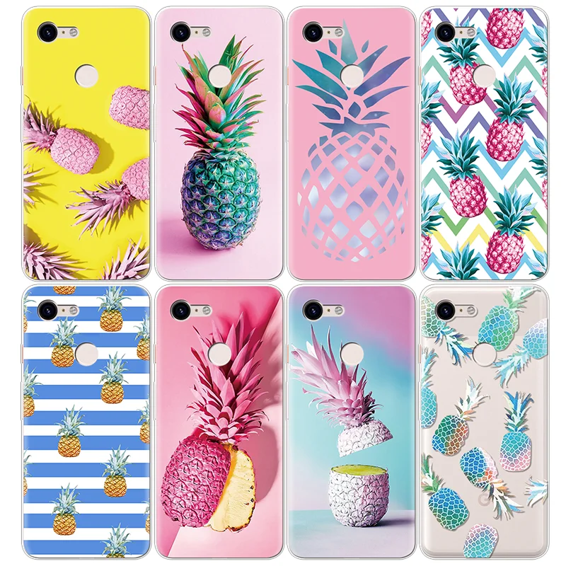 

Pineapple Phone Case For Google Pixel 3 XL Cover Soft TPU Silicone Coque For Google Pixel 2 XL Fundas For Google Nexus 6P Cases