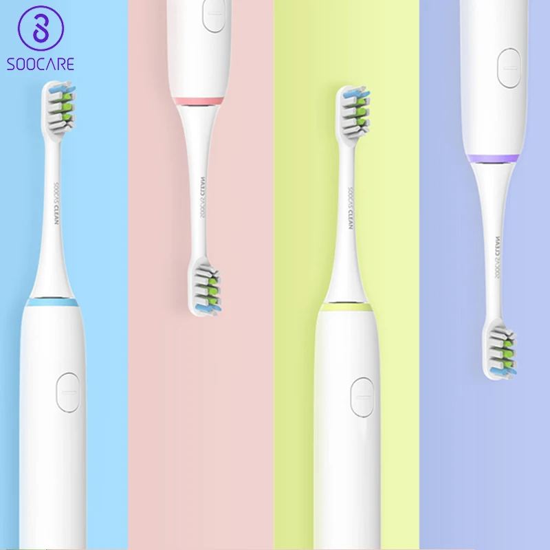

Xiaomi Mijia SOOCAS V1 Soocare Electric Toothbrush Waterproof Rechargeable Sonic Ultrasonic Intelligent Dental Health Care