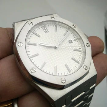 

41mm Watch bomax marina Sapphire Crystal Stainless Luminous Hands Steel Bracelet Automatic Movement Men's Watch Y1