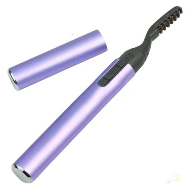 

Portable Pen Style Electric Heated Makeup EyeLashes Long Lasting Eyelash Curler Purple Eyelash Tool Makeup Curling Kit For Women
