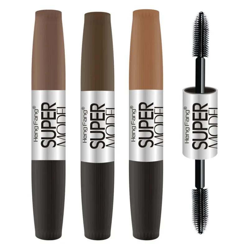 Professional Double-head effect Design Eyebrow Cream Mascara Combination Long-lasting Waterproof Makeup E3 |