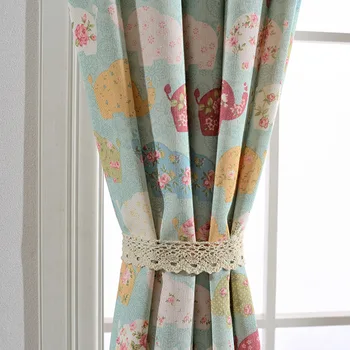 

Modern Curtains for Bedroom Living Room Children 's Room Modern Minimalist Polyester Cotton Printing Children Cartoon Boys Girls