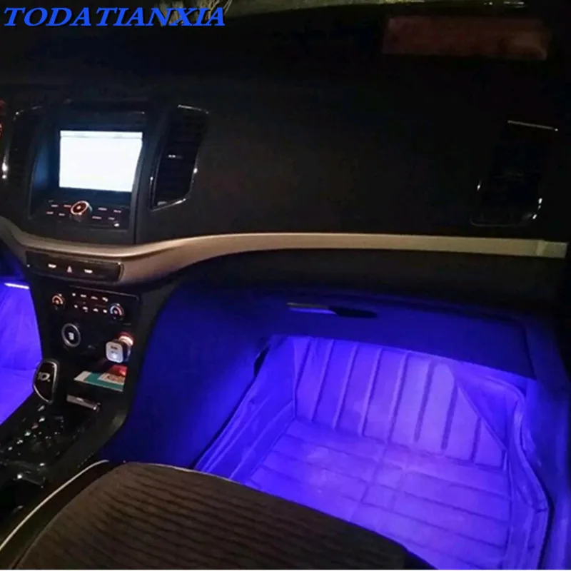 

Car Remote Interior decoration LED Strip for toyota aygo opel astra h bmw f30 e36 citroen c1 golf 6 volvo v50 alfa romeo e46