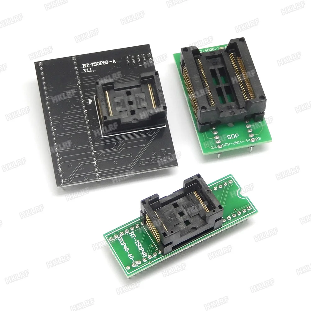 Одежда высшего качества TSOP56 адаптер+ SOP44 для DIP44 разъем адаптера+ TSOP48 для DIP48 разъем адаптера для RT809h памяти на носителе emmc-программирование NAND Flash
