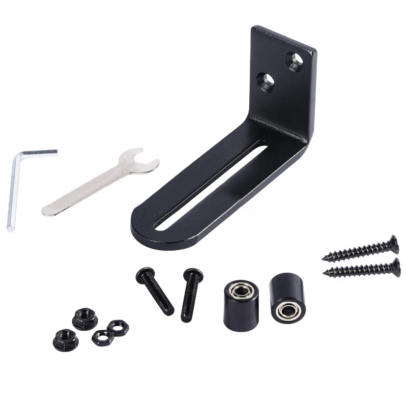 

Carbon Steel Door Guide Roller Sliding Adjustable Home 120*65*50mm Kit Bracket Design Screws Hardware Portable