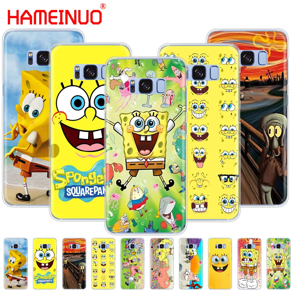 

HAMEINUO SpongeBob SquarePants Sponge Bob cell phone case cover for Samsung Galaxy E5 E7 Note 3,4,5 8 ON5 ON7 grand G530 2016