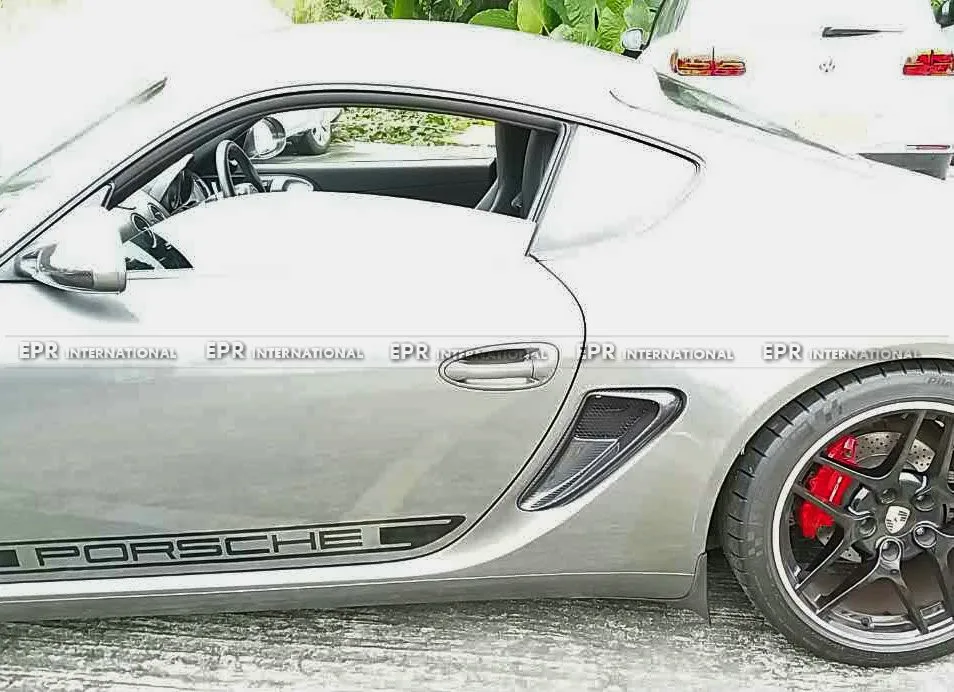 Porsche 2006-2012 Caymans Boxster S EP Style Side Vents CF(13)_1