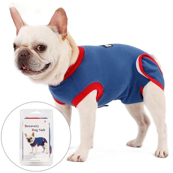 

Dog Recovery Suit Abdominal Wound Protector Puppy Medical Surgical Clothes Post-Operative Vest Pet After Surgery Wear Substitute