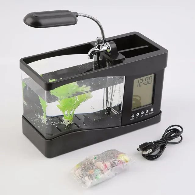1.5L mini breeding aquarium fish tank bowl fishs tanks betta peceras akvaryum cichlid aquaponics