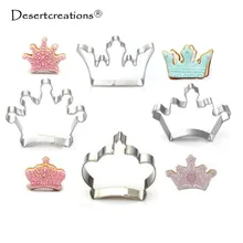Королевская корона формы для торта из нержавеющей стали резак для помадки формы для украшения торта для печенья и блинов резак для печенья кухонные инструменты