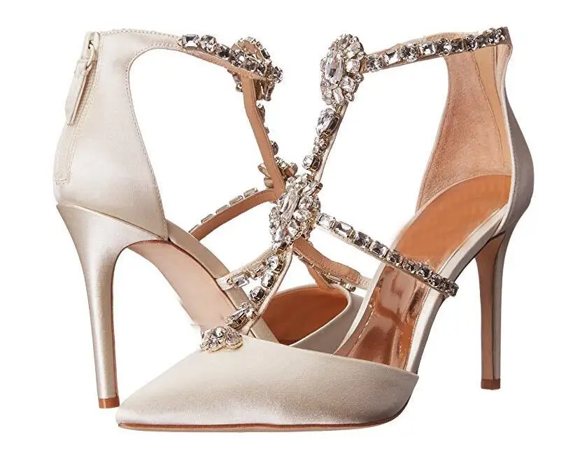 high heels with butterflies
