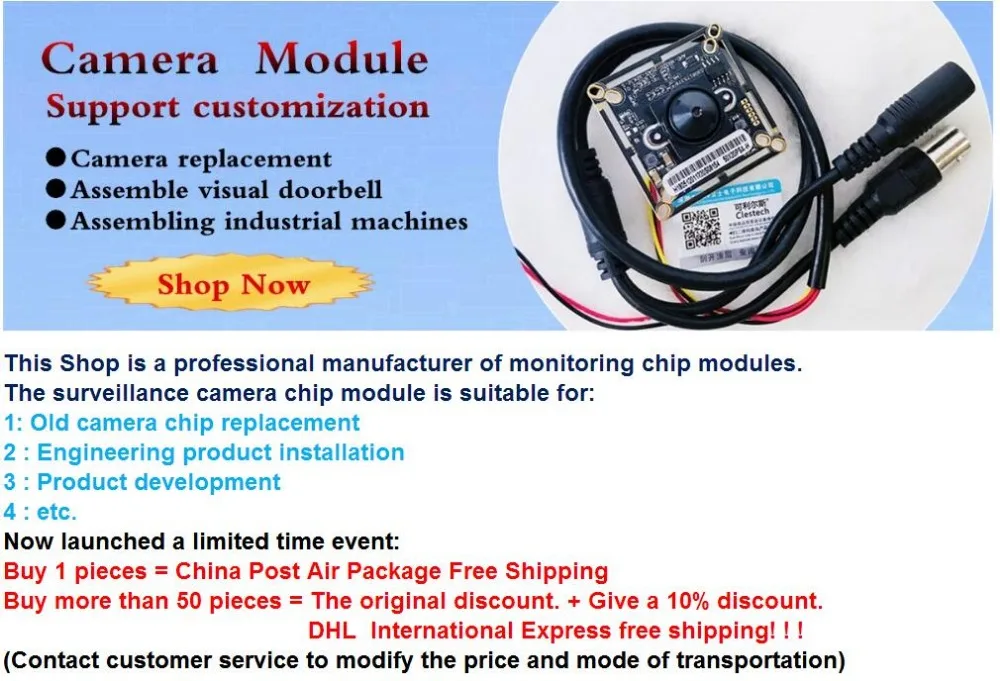 Real 1/3Sony CCD Effio 4140dsp+811 800tvl Analog Finished HD Monitor mini camera chip module 3.6mm 3.0mp lens osd menu cable