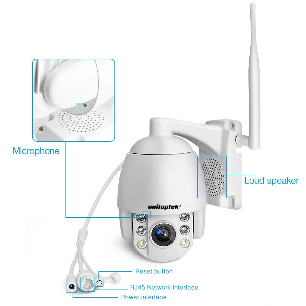 12 PTZ Dome IP Camera 