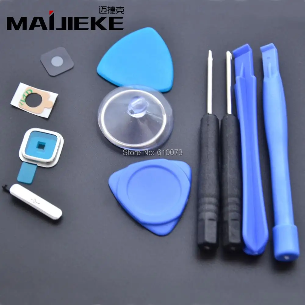 

MAIJIEKE New Charger port USB Cover for Samsung Galaxy S5 G900 Back Rear Camera Glass Lens Cover Replacement+Tools Kits