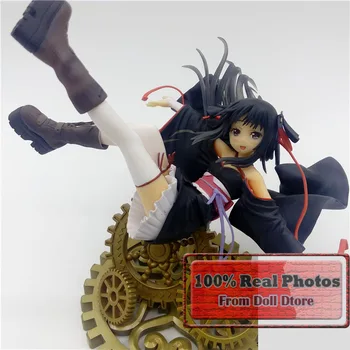

7" Japanese anime figure Fiction/Comic/Anime Unbreakable Machine-Doll Akabane Raishin Yaya On Gear Sexy PVC Figure Toys